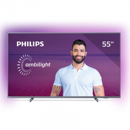 Imagem da oferta Smart TV LED 4K 55'' Philips 55PUG6794 Ambilight 3 lados Bluetooth Wi-Fi 3 HDMI 2 USB