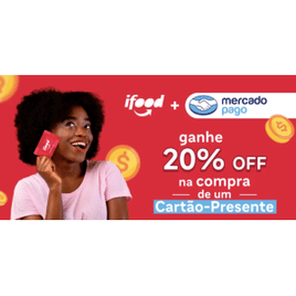 Imagem da oferta Ifood Card com 20% de cashback no Mercado Pago!