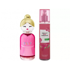 Imagem da oferta Perfume Pink Raspberry Sisterland United Benetton Feminino 80ml + Body Mist Chipre 236ml