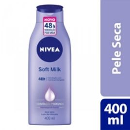 Imagem da oferta Hidratante Desodorante Nivea Soft Milk 400ml