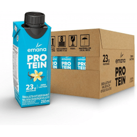 Imagem da oferta Bebida Proteica Emana Protein Sem açúcar - 12 Unidades de 250ml