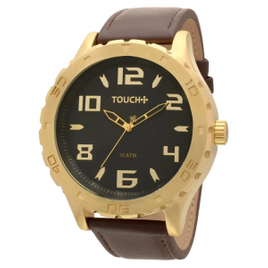 Imagem da oferta Relógio Touch Masculino Vital Dourado - TW2035KKQ/2P
