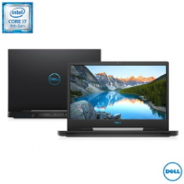Imagem da oferta Notebook Dell Gaming G5-5590-A40P i7-9750HQ 16GB 15,6" Geforce RTX2060 6GB 1TB + 256GB SSD W10