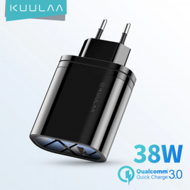 Carregador Kuulaa USB 38w 4.0