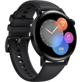 Imagem da oferta Smartwatch Huawei Watch GT3 42mm Bluetooth Tela HD Amoled GPS Resistente à Água Preto - MIL-B19