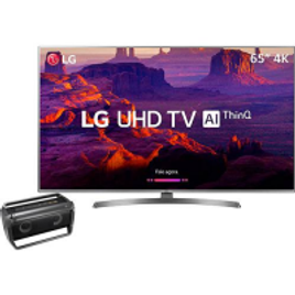 Imagem da oferta Smart TV LED 65'' Ultra HD 4K LG 65UK6530  + LG Bluetooth Speaker PK5