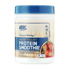 Imagem da oferta Compre Greek Yogurt Protein Strawberry 462g - Optimum Nutrition