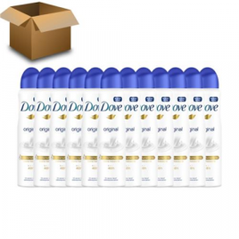 Imagem da oferta Desodorante Antitranspirante Aerossol Dove Original 150ml - 12 Unidades