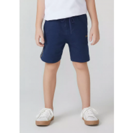 Imagem da oferta Shorts Infantil Menino em Moletom - Azul