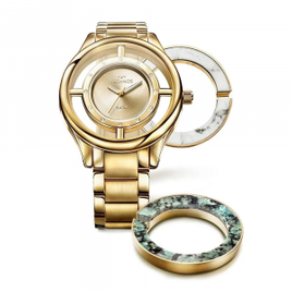 Imagem da oferta Relógio Technos Feminino Signature Dourado - GL30FK/4X