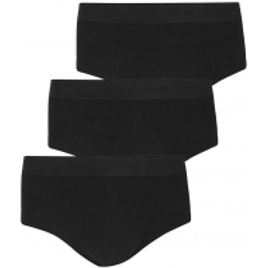 Kit com 3 Cuecas Slip Polo Wear - Tam M