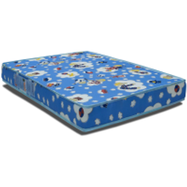 Colchão Ortobom Physical D18 Espuma Baby Azul 10x60x130