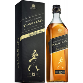 Whisky Johnnie Walker Black Label 12 Anos 1L