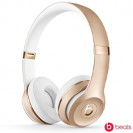 Imagem da oferta Fone de Ouvido Apple Headphone Beats Solo 3 Dourado - MNER2BE/A