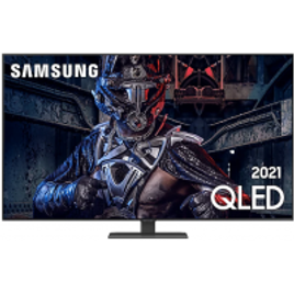 Smart TV QLED 65" 4K Samsung 65Q80A 4 HDMI 2 USB Wi-Fi Bluetooth - QN65Q80AAGXZD