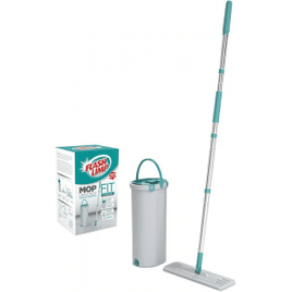 Imagem da oferta Mop Lava e Seca FlashLimp Fit com Balde 2,5L e Refil - MOP6088