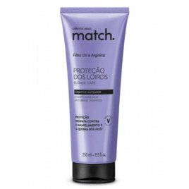 Imagem da oferta Shampoo Matizador Match Proteção dos Loiros 250ml - O Boticário