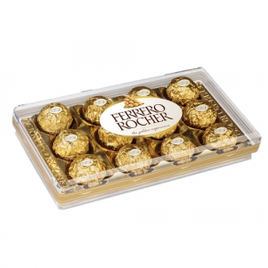 Imagem da oferta Caixa de Bombom Ferrero Rocher 12 Unidades - 150g