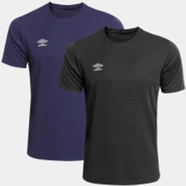 Imagem da oferta Kit Camisa Umbro TWR Striker 2 Peças - Masculino