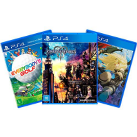 Imagem da oferta Jogo Kingdom Hearts III + Everybody's Golf + Gravity Rush 2 - PS4