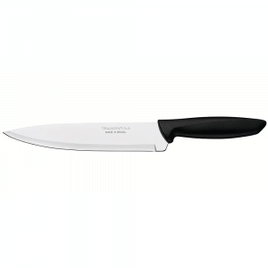 Imagem da oferta Faca para Carne Tramontina Chef 8” Plenus Inox - Preta