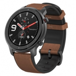 Imagem da oferta Xiaomi Amazfit GTR 47mm amoled  smart watch gps+glonass 12 sports mode 5atm wristband international version