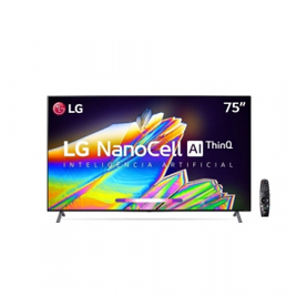 Imagem da oferta Smart Tv LG 75" 8k Ips Nanocell Wifi Bluetooth Hdr Inteligencia Artificial Thinqai Google Assistente Alexa Iot - 75NANO95SNA