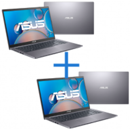 Imagem da oferta Kit Notebook Asus i5-1035G1 8GB SSD 256GB GeForce MX130 X515JF-EJ153T + Asus Ryzen 5 3500U 8GB SSD 256GB Radeon RX Vega 8M515DA-EJ502T