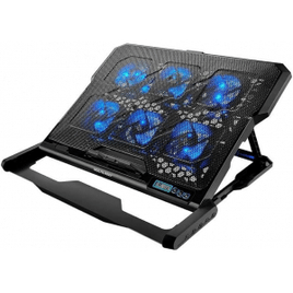 Imagem da oferta Base para Notebook Multilaser Hexa com 6 Coolers até 17´ - AC282