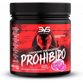 Imagem da oferta Pré Treino 3VS Prohibido Hardcore Pre-Workout 3VS Nutrition 180g