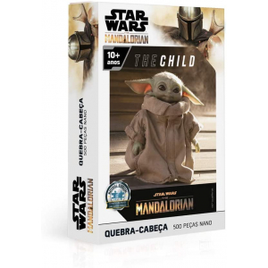 Imagem da oferta Quebra-Cabeça Star Wars: The Mandalorian The Child Baby Yoda 500 Peças Nano - Toyster