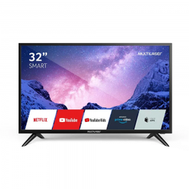 Smart TV Tela 32 Polegadas HD com Função Smart E WI-FI Integrado - Tl031