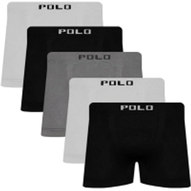 Imagem da oferta Kit 5 Cuecas Polo Boxer Microfibra Sortido - POLO STAR