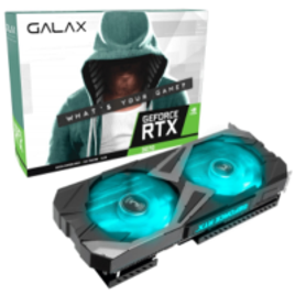 Placa de Vídeo Galax GeForce RTX 3070 (1-Click OC) LHR 8GB GDDR6 DLSS Ray Tracing - 37NSL6MD2VXI