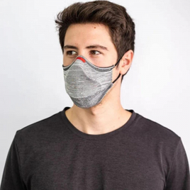Máscara Fiber Knit AIR + 30 Filtros de Proteção + Suporte 3D