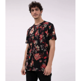 Imagem da oferta Camiseta em Algodão Peruano Estampada Floral