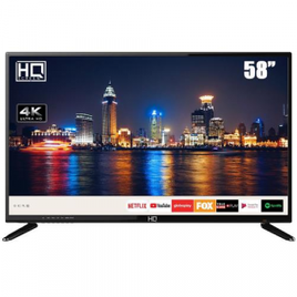 Imagem da oferta Smart TV LED 58" HQ Hqstv58ny Ultra HD 4K Netflix Youtube 2 HDMI 2 USB WI-FI