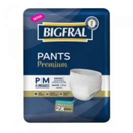Imagem da oferta Roupa Íntima Bigfral Pants Premium 8 Unidades Ontex Tamanho P/M