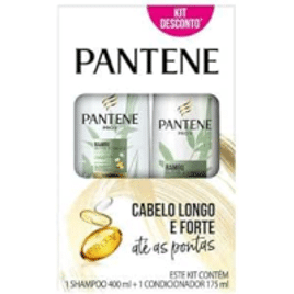 Imagem da oferta Kit Pantene Bambu Shampoo 400ml + Condicionador 175ml