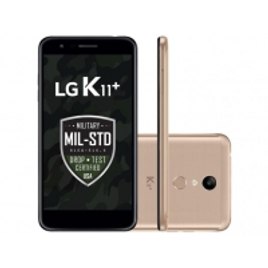 Imagem da oferta Smartphone LG K11+ 32GB Dual Chip Android 7.1.2 Tela 5.3" Octa Core 1.5 Ghz 4G Câmera 13MP - Dourado