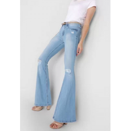 Calça Jeans Lança Perfume Estilo Flare Atena