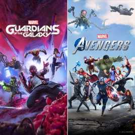 Kit Jogo Marvel's Guardians of the Galaxy + Jogo Marvel's Avengers - PS4 & PS5