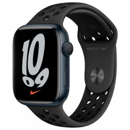 Imagem da oferta Apple Watch Nike Series 7 Gps 45mm Caixa de Alumínio com Pulseira Esportiva