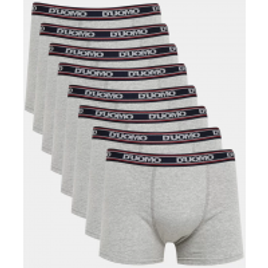 Imagem da oferta Cueca Boxer Duomo Cotton Kit Com 8 Peças Individual