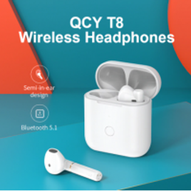 Imagem da oferta Xiaomi Ecosystem QCY T8 TWS Bluetooth 5.1 Earbuds
