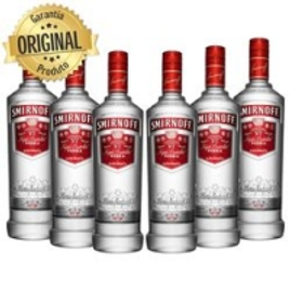 Imagem da oferta Kit 6 Vodka Smirnoff 600ml