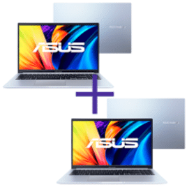 Imagem da oferta Kit Notebooks Asus Vivobook i5-12450H 4GB SSD 256GB Keep OS X1502ZA-EJ1761 + Vivobook i3-1220P 4GB SSD 512GB W11 X1502ZA-EJ1752W