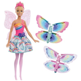 Imagem da oferta Boneca Barbie Dreamtopia: Fada Asas Voadoras FRB08 - Mattel