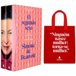Imagem da oferta Box Livros Simone de Beauvoir O Segundo Sexo - com Bolsa Pré-Venda