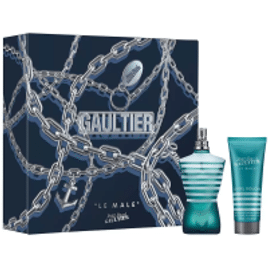 Imagem da oferta Kit Le Male Jean Paul Gaultier Coffret Perfume Masculino EDT + Gel de Banho